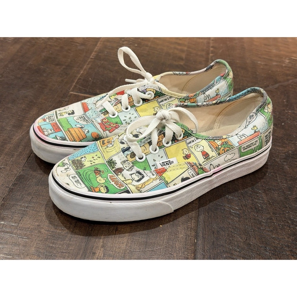 Vans x Peanuts SNOOPY Collaboration Sneaker American Comic M 6 W 7.5